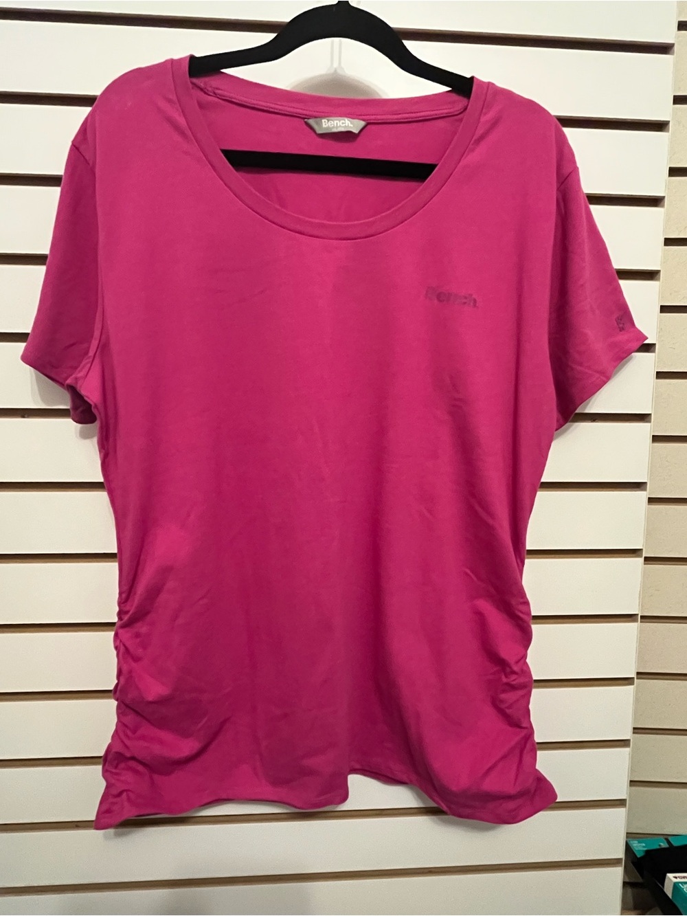 🧡 3/$15 Bench Women's Short Sleeve Scoop Tee in Hot Pink